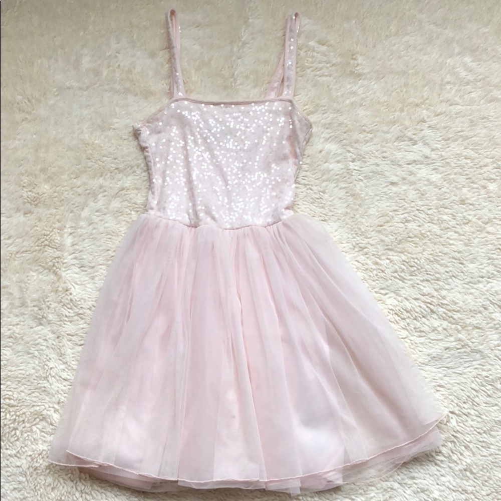 Sparkling Pink Kids Dress